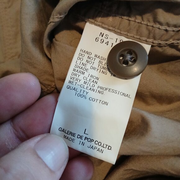 SAGE DE CRET - Light overshirt jacket - Sz L - Picture 8 of 11